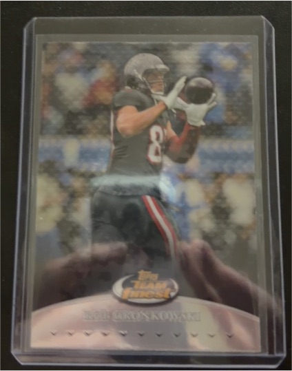 2024 Topps Finest Team Finest #TF-10 Rob Gronkowski — front