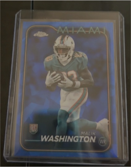 2024 Topps Chrome #254 Malik Washington — front