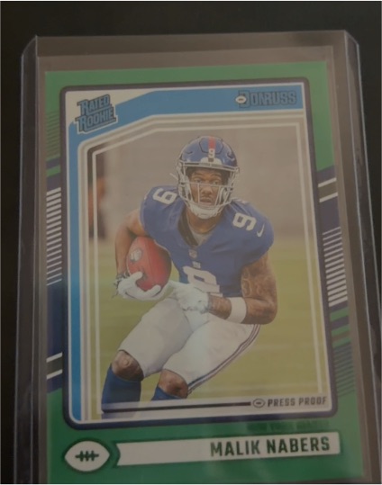 2024 Donruss Rated Rookie #383 Malik Nabers — front