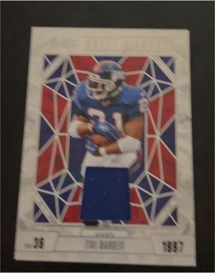 2024 Panini Absolute Draft Diamonds #DDJ-TBR Tiki Barber — front