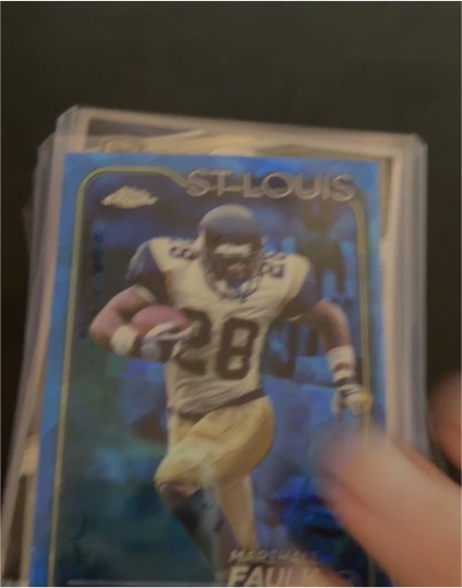 2024 Topps Chrome #101 Marshall Faulk — front