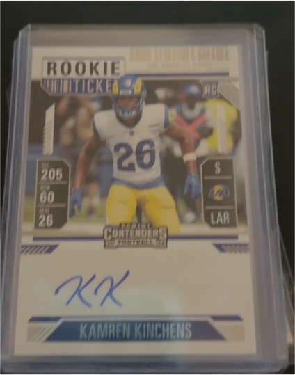 2024 Panini Contenders #178 Kamren Kinchens Rookie Ticket — front