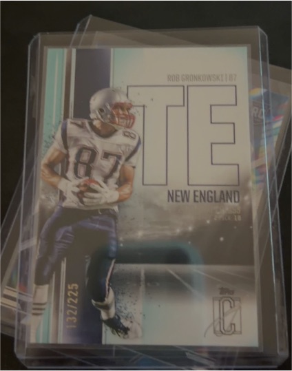 2024 Topps Signature Class #34 Rob Gronkowski — front