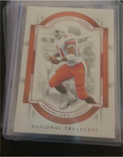2024 Panini National Treasures Collegiate #38 Barry Sanders — front