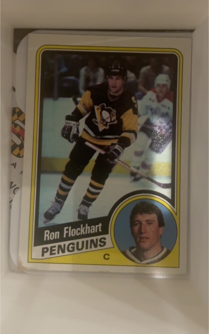 1984-85 Topps #124 Ron Flockhart — front
