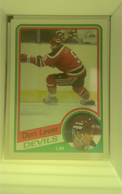 1984-85 Topps #86 Don Lever — front