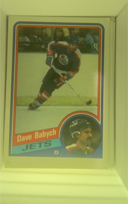 1984-85 Topps Hockey #150 Dave Babych — front