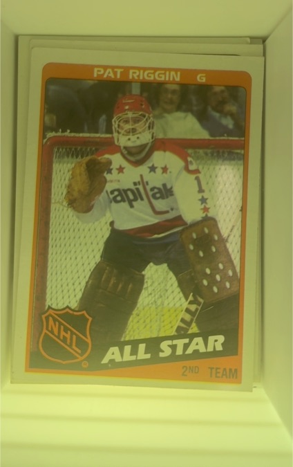 1984-85 Topps #164 Pat Riggin — front