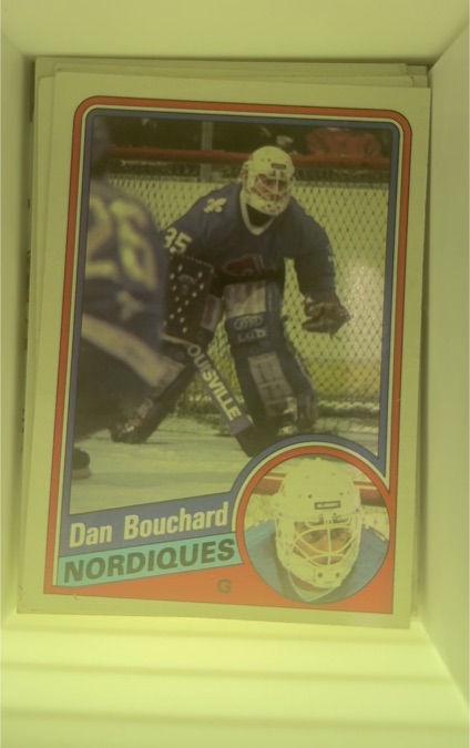 1984-85 O-Pee-Chee #277 Dan Bouchard — front