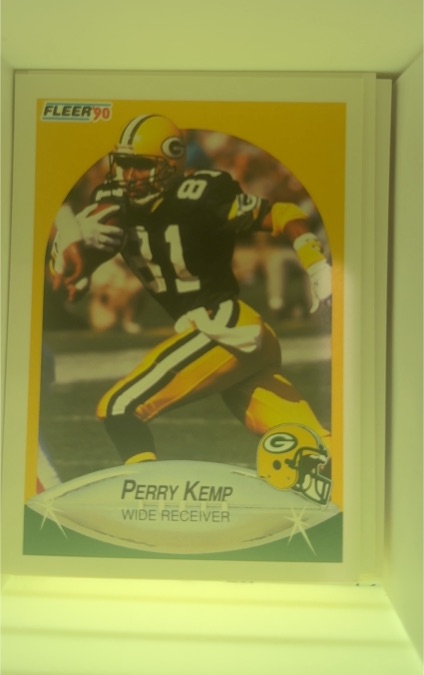 1990 Fleer #174 Perry Kemp — front