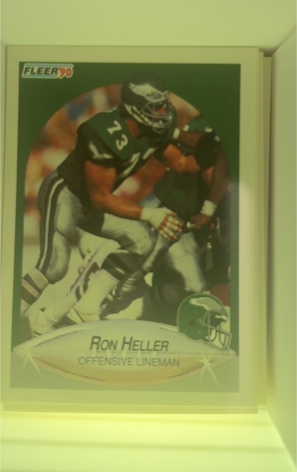 1990 Fleer #83 Ron Heller — front