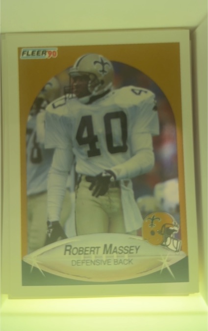 1990 Fleer #193 Robert Massey — front