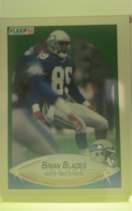 1990 Fleer #263 Brian Blades — front