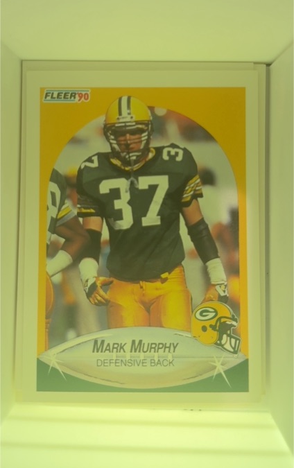 1990 Fleer #177 Mark Murphy — front
