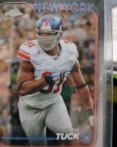 2024 Topps Chrome #142 Justin Tuck — front