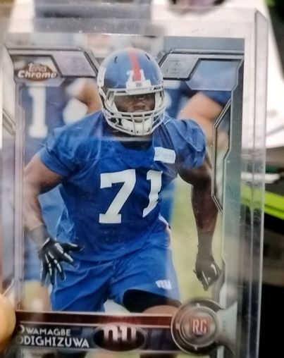 2015 Topps Chrome #176 Owamagbe Odighizuwa — front