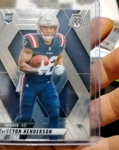 2025 Panini Mosaic #325 TreVeyon Henderson — front