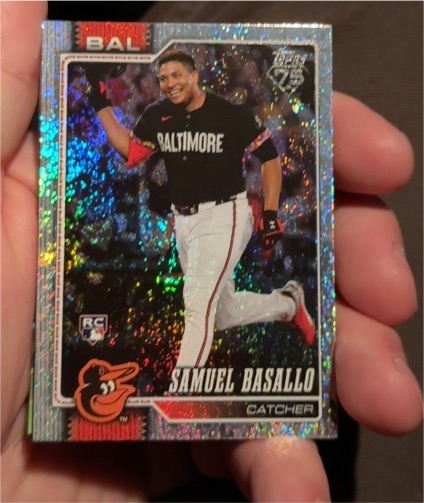 2026 Topps Series 1 #104 Samuel Basallo — front