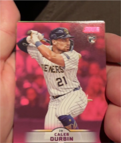2025 Topps Stadium Club #142 Caleb Durbin — front