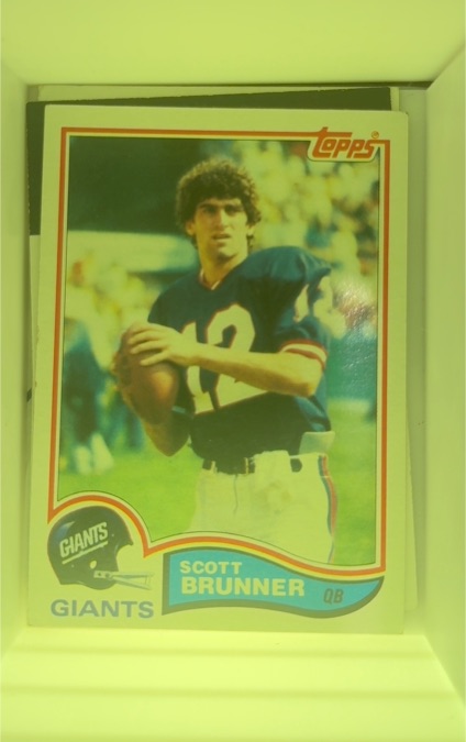 1982 Topps #416 Scott Brunner — front