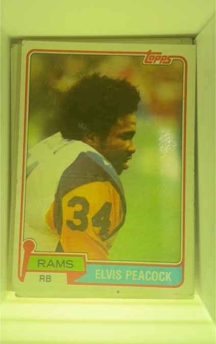 1981 Topps #514 Elvis Peacock — front