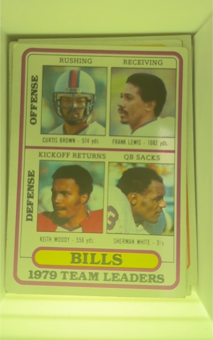 1980 Topps #264 Buffalo Bills 1979 Team Leaders — front
