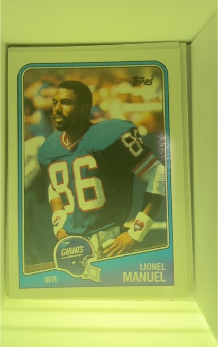 1988 Topps #276 Lionel Manuel — front