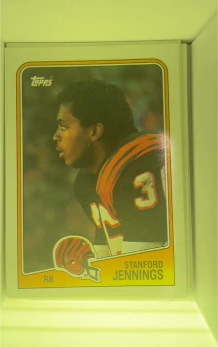 1988 Topps #342 Stanford Jennings — front