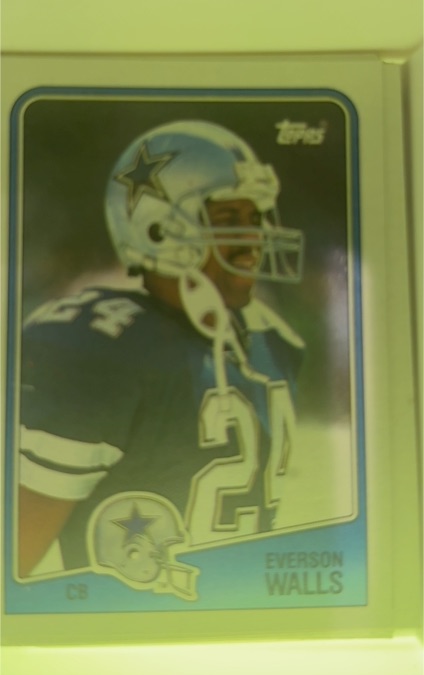 1988 Topps #268 Everson Walls — front