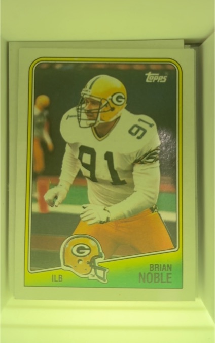 1988 Topps #321 Brian Noble — front