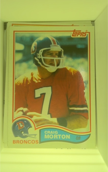 1982 Topps #81 Craig Morton — front
