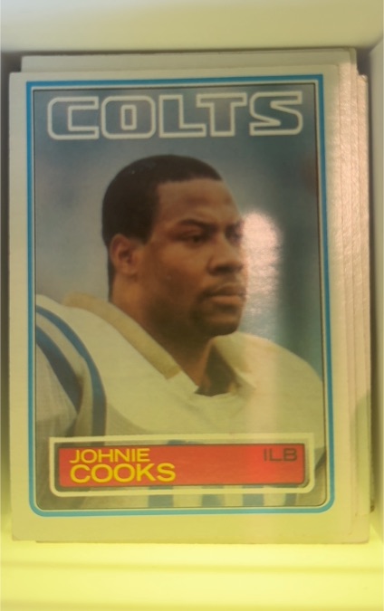 1983 Topps #210 Johnie Cooks — front