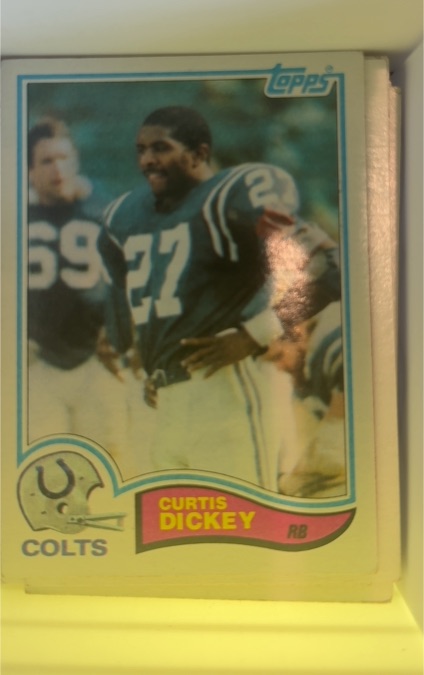 1982 Topps #13 Curtis Dickey — front