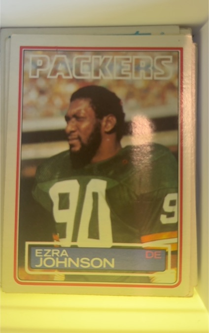 1983 Topps #81 Ezra Johnson — front