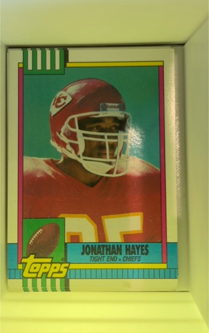 1990 Topps #252 Jonathan Hayes — front