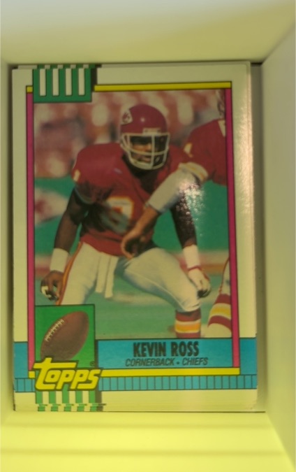 1990 Topps #256 Kevin Ross — front