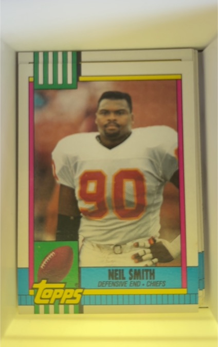 1990 Topps #263 Neil Smith — front