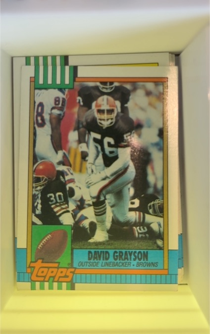 1990 Topps #164 David Grayson — front