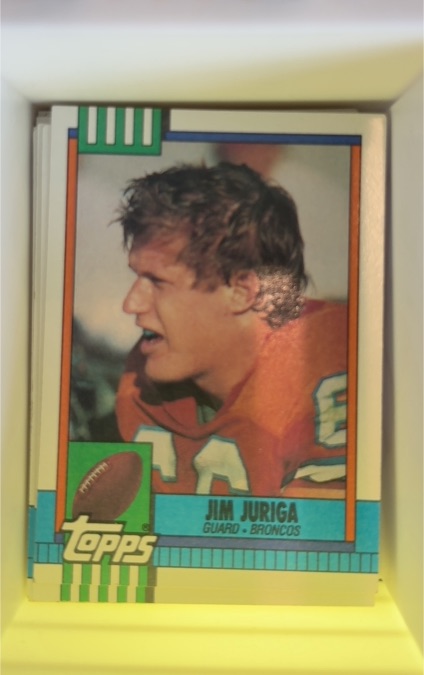 1990 Topps #40 Jim Juriga — front