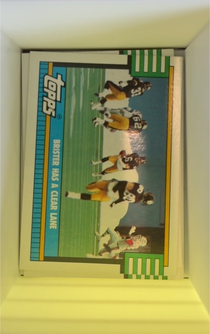 1990 Topps #527 Bubby Brister — front