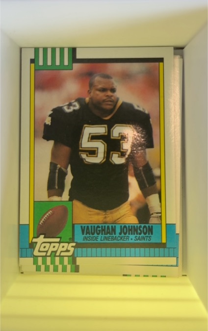 1990 Topps #233 Vaughan Johnson — front