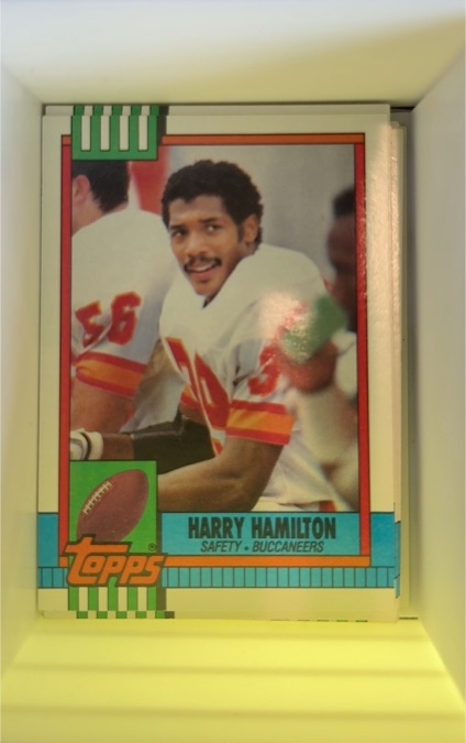 1990 Topps #410 Harry Hamilton — front