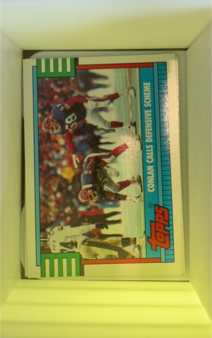 1990 Topps #503 Shane Conlan Calls Defensive Scheme — front
