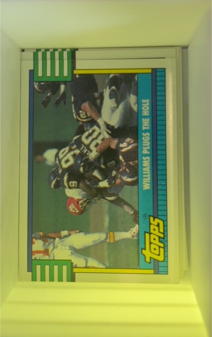 1990 Topps #508 Lee Williams San Diego Chargers — front