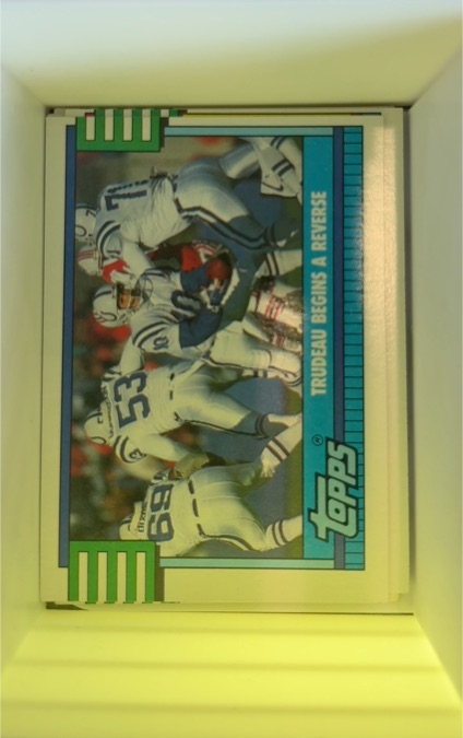 1990 Topps #510 Jack Trudeau Indianapolis Colts — front