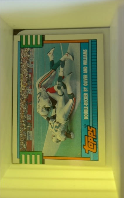 1990 Topps #512 Double-Decker By Oliver And Williams — front