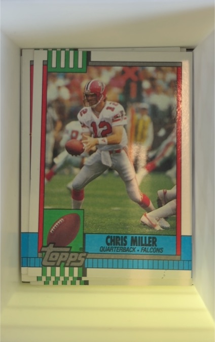 1990 Topps #472 Chris Miller — front