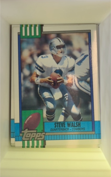 1990 Topps #481 Steve Walsh — front