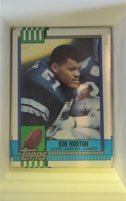1990 Topps #486 Ken Norton — front