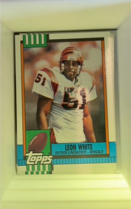 1990 Topps #267 Leon White — front